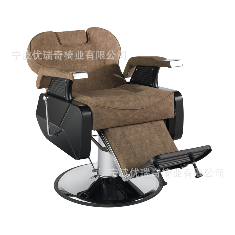 Silla de barbero de oro hidráulica silla de barbero de hombre silla de elevación silla de corte de pelo silla de corte de pelo silla de belleza silla de fábrica