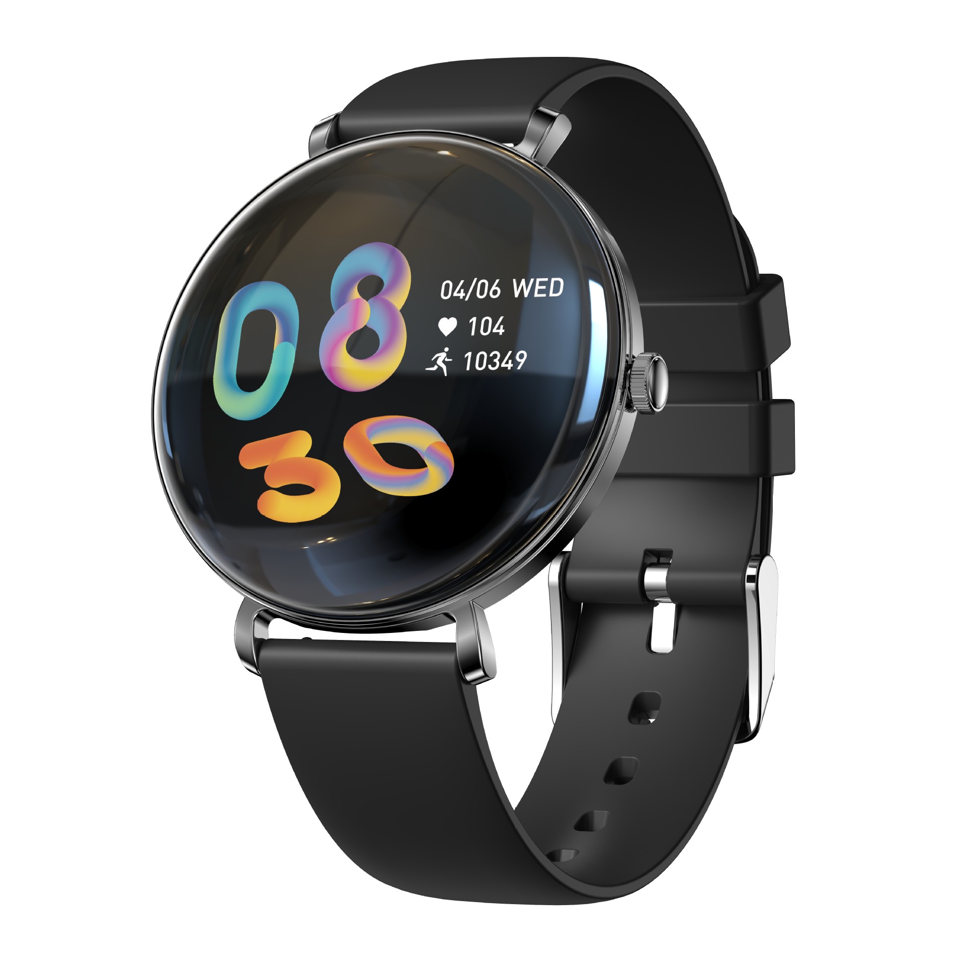 Ronda completa táctil ZL02d inteligente reloj deportivo ritmo cardíaco presión arterial monitoreo del sueño grabación paso control remoto foto