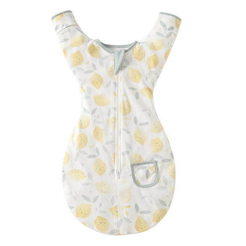 Newborn baby anti-hiccup sleeping bag pure cotton swaddling blanket spring summer folding-style baby anti-kick blanket for all seasons