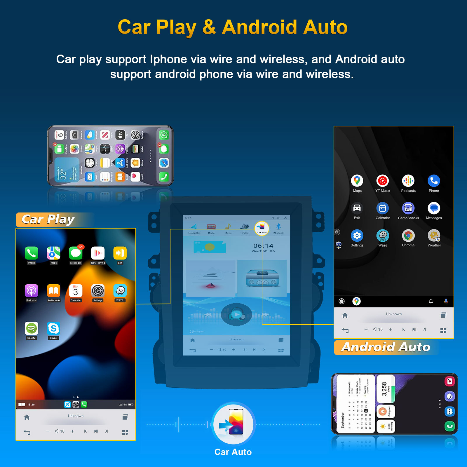 For Chevrolet Malibu 2013-2015 Car Smart Navigation Android