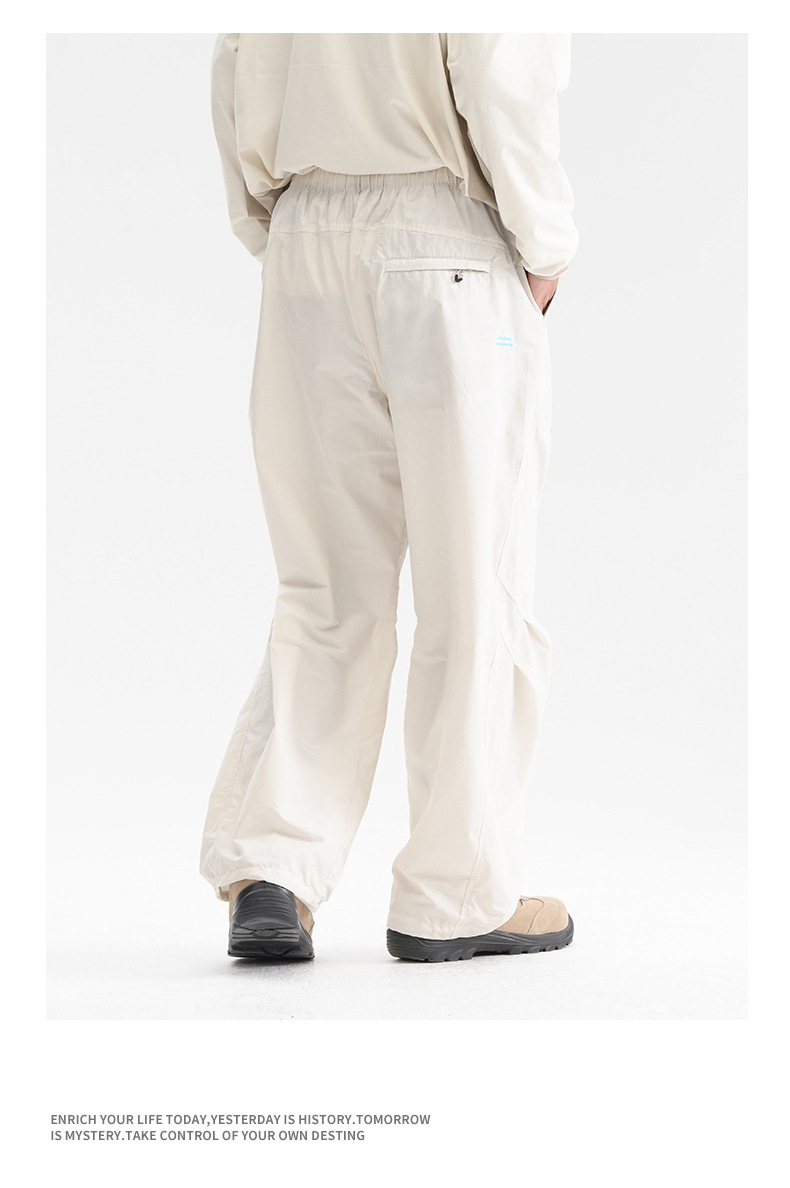 Outdoor Quick Dry Leichte Casual Hose Männer Frauen Mode Lose Sport Techwear Cargo Hosen Jogger Jogginghose Paar Hosen – Detail 12