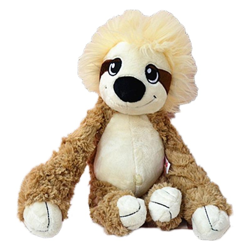 Peluche de Perezoso Pequeño Sudamericano, Feo y Divertido, Regalo de Cumpleaños para Niña, Venta al por Mayor Transfronteriza