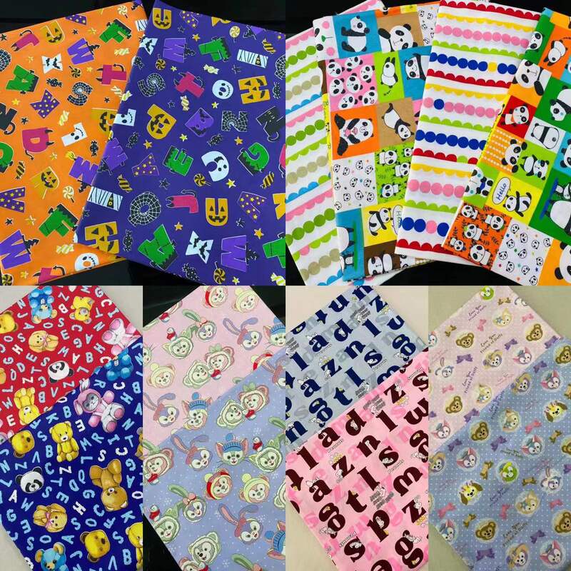 Wholesale new cotton bedding fabric children's cartoon small floral clothing fabric cotton diy handmade cotton fabric Wholesale new cotton bedding fabric children's cartoon small floral clothing fabric cotton diy handmade cotton fabric