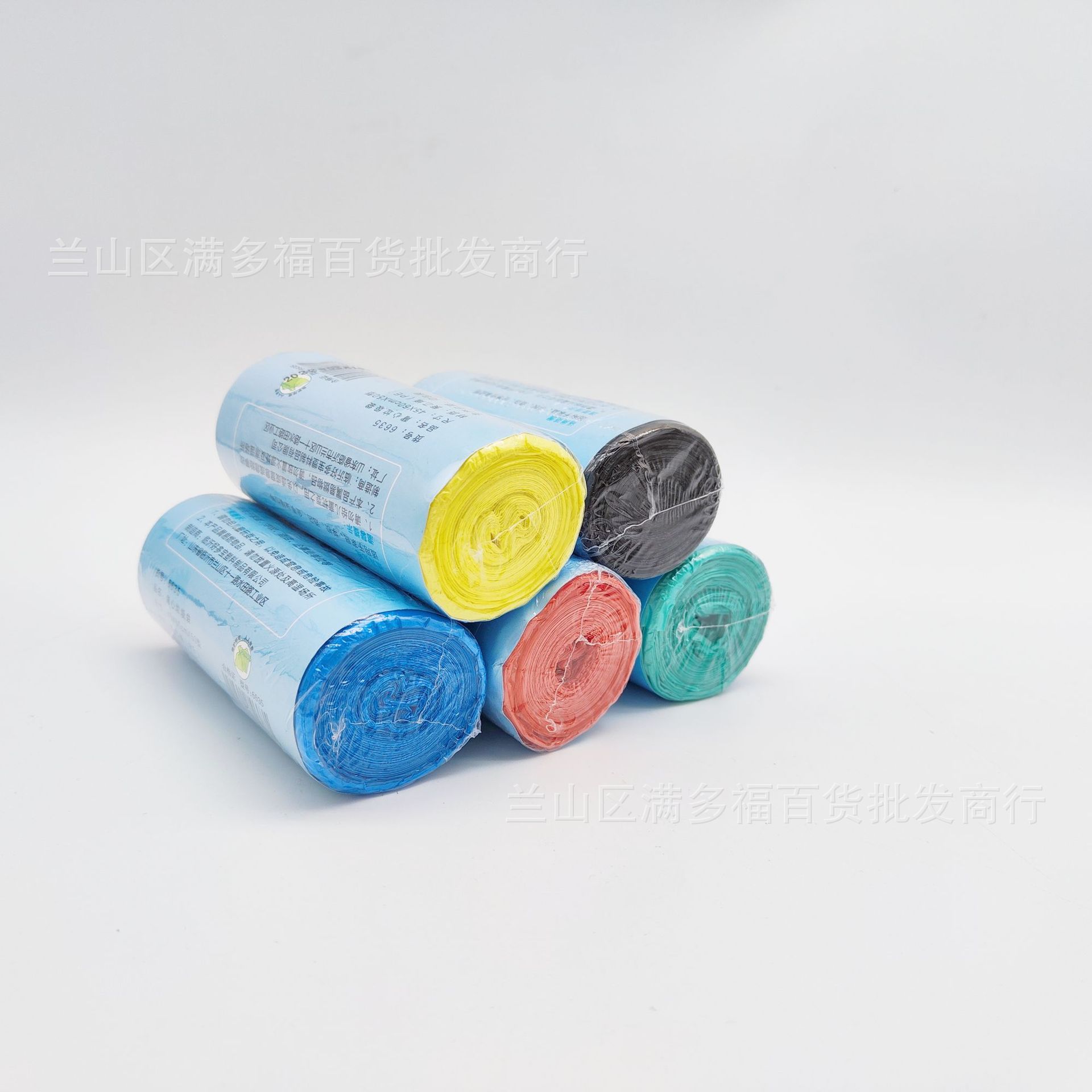 彩色背心垃圾袋加厚手提垃圾袋家用收纳袋两元店三元店批发货源