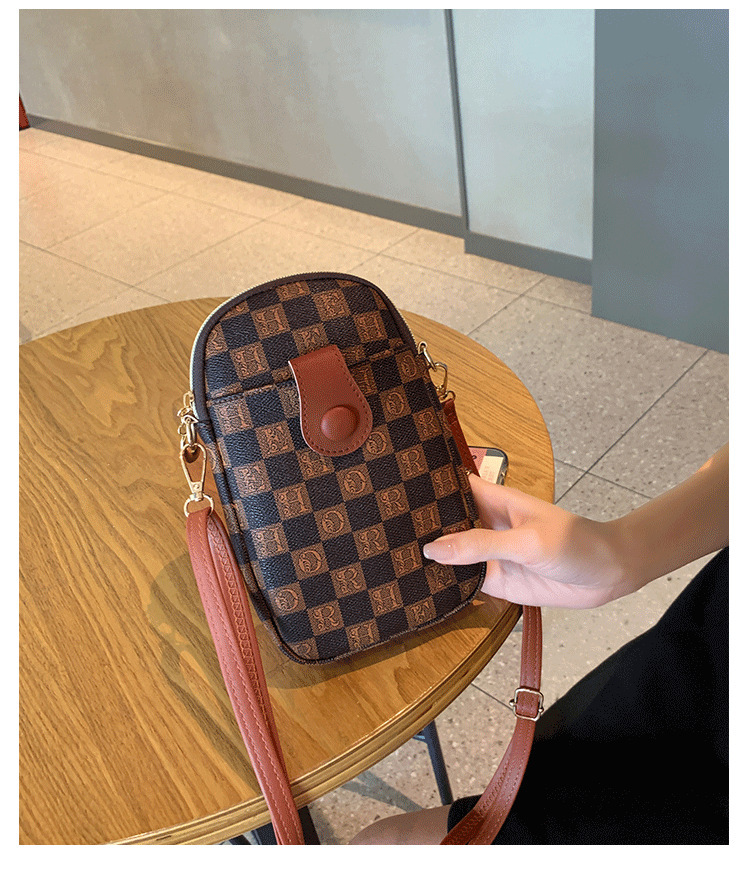 Women's Printed Shoulder Crossbody Mini Mobile Phone Bag_voghion.com