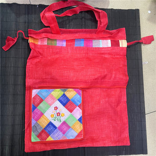 Yanbian Korean Folk-style Korean Embroidered Cloth Bag Handbag Hand Bag Large Lucky Bag Travel Souvenir