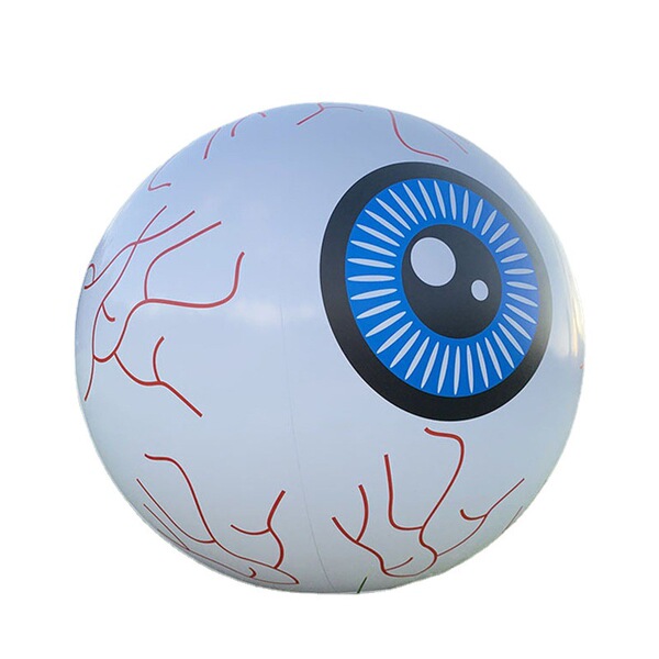 Inflatable eyeball