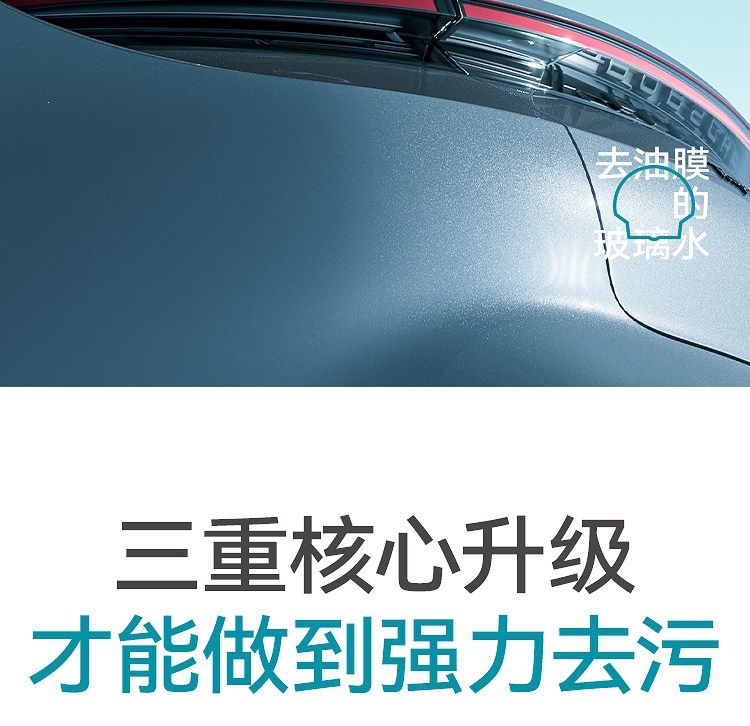 Shell Car Glass Cleaner, Powerful Stain and Oil Film Remover, Concentrated Wiper Fluid, Car-Specific, All-Season, Ethanol-Based