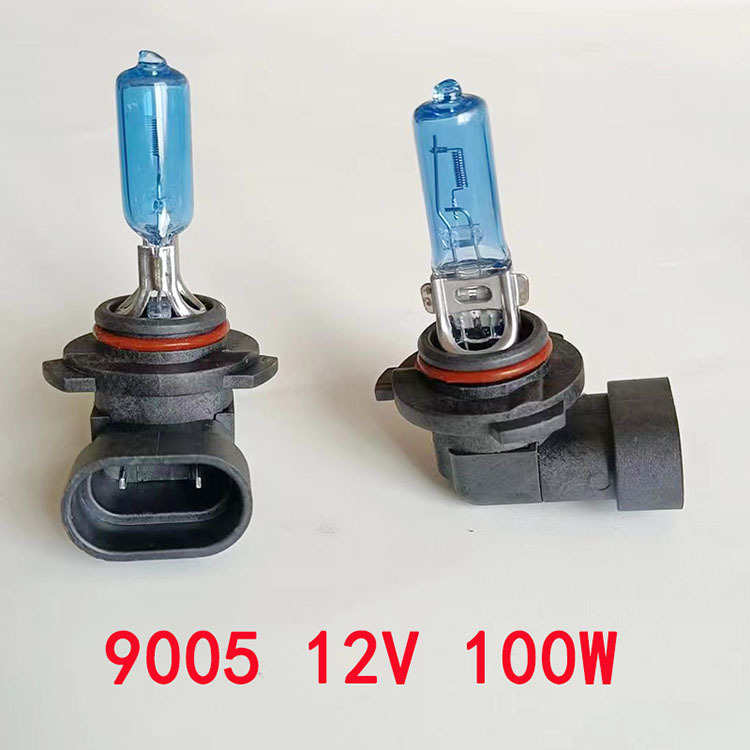 Car Light Bulb 12V9005 Brightening Model 9006 Fog Lamp 100W Halogen High Brightness Model Durable Headlight Super Bright