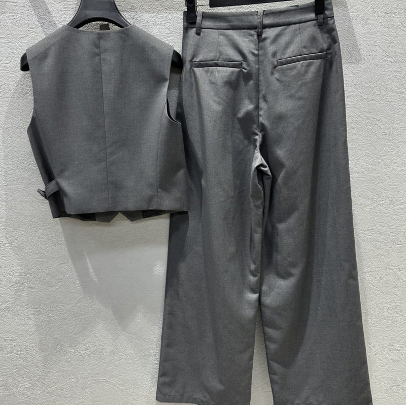Nanyou High-End Women's Clothing 2026 Spring/Summer Bc New Collection: Blazer Vest and Wide-Leg Pants Set Nanyou High-End Women's Clothing 2026 Spring/Summer Bc New Collection: Blazer Vest and Wide-Leg Pants Set
