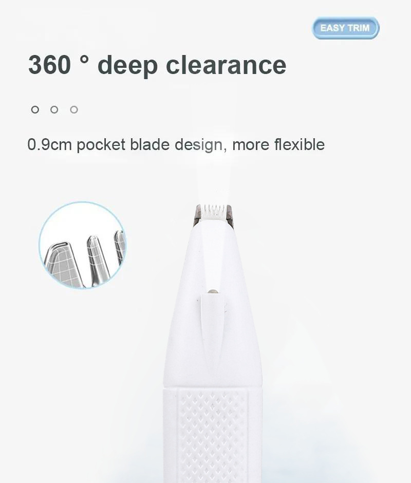 Tondeuse pour poils d animaux avec éclairage led pour chiens_voghion.com