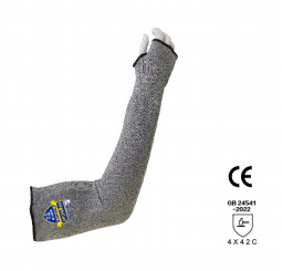 Brazo de protección a prueba de cortes de 5 niveles de protección de muñeca a prueba de cortes de protección de seguridad de manga a prueba de cortes de pulsera a prueba de perforación