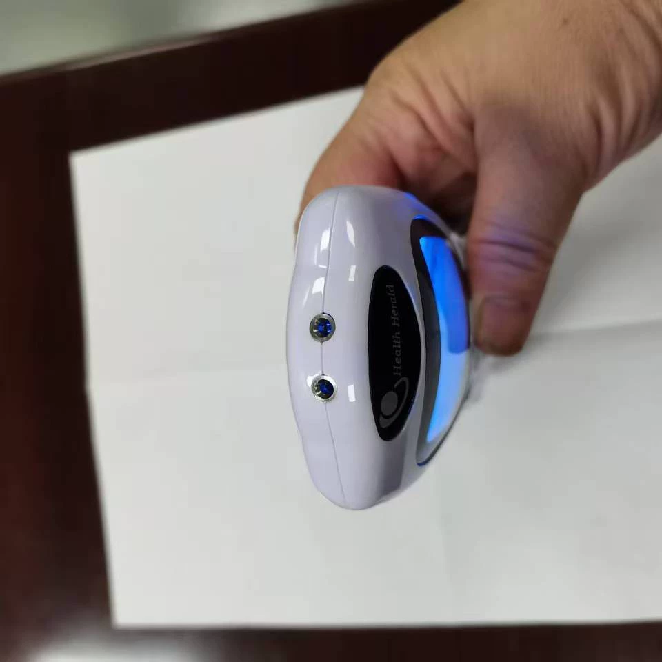 (Bare Metal Spot) Dual Output Blue Screen Physiotherapy Meter Massager Multifunctional Physiotherapy Meter Handheld Mini Massager