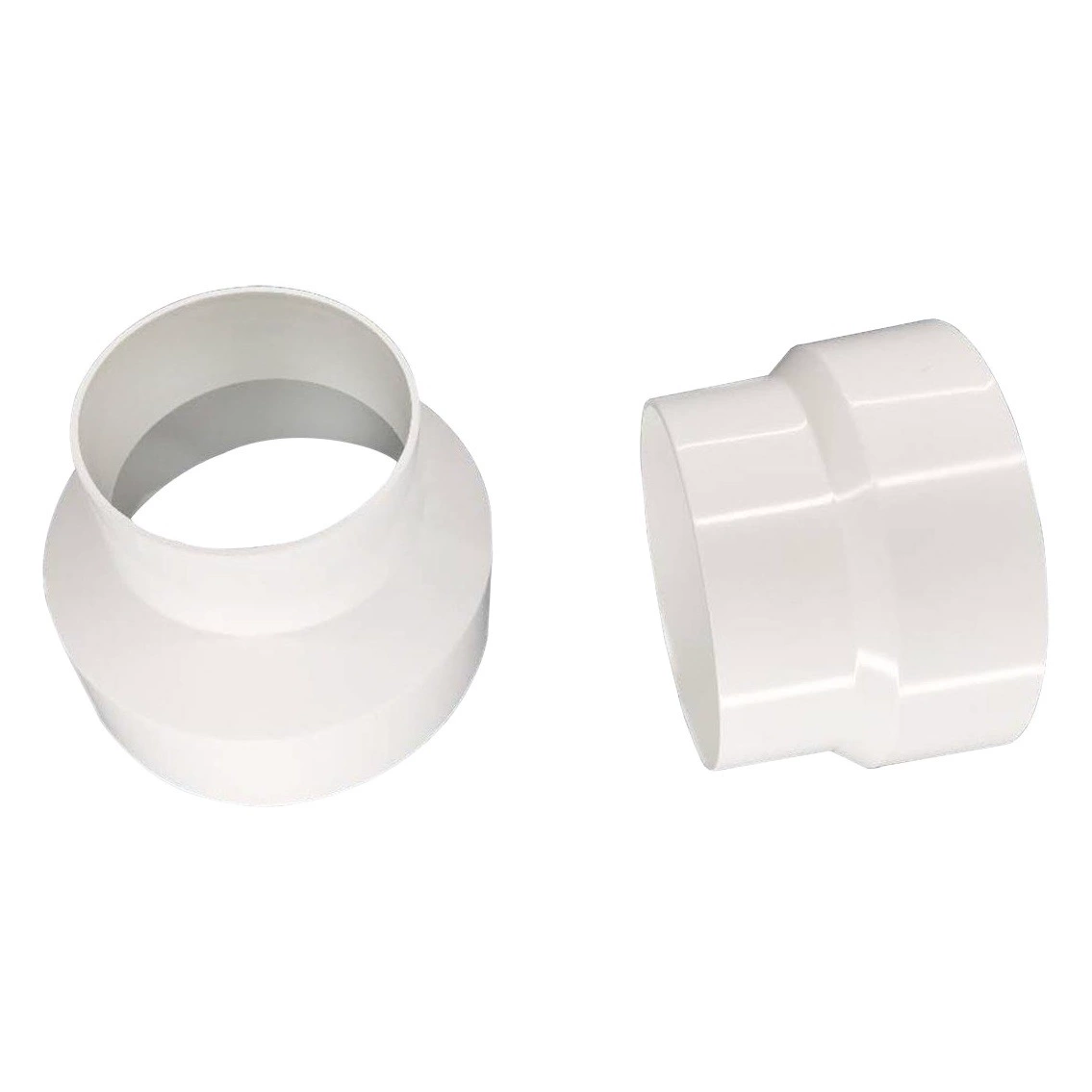 Абсолютно новый переходник для вентиляционных каналов из АБС-пластика: концентрический редуктор для труб большого и малого диаметра, адаптер для выхлопных труб