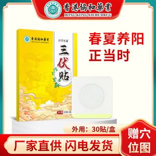 Hong Kong Union Medical College Sanfu plaster Wormwood cervical spine acupuncture plaster summer Fuxi plaster winter summer treatment Sanjiu plaster