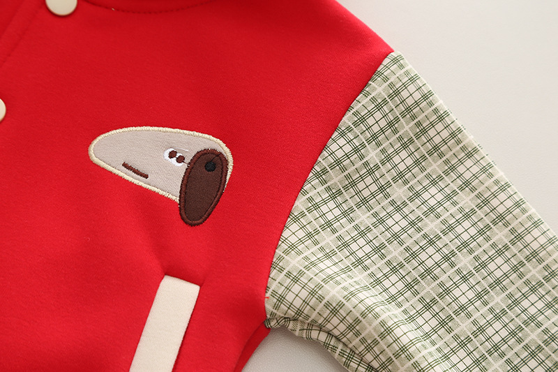 Cappotto da baseball Cappello da bambino Set da due pezzi per ragazze Primavera e Nuovo Autunno Bambini_voghion.com