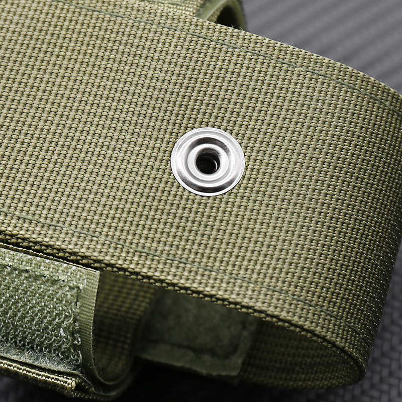 (2개) 국경 간 야외 몰레 전술 주전자 세트 군사 팬 낚시 CS 경쟁 장비 전술 벨트 액세서리 가방