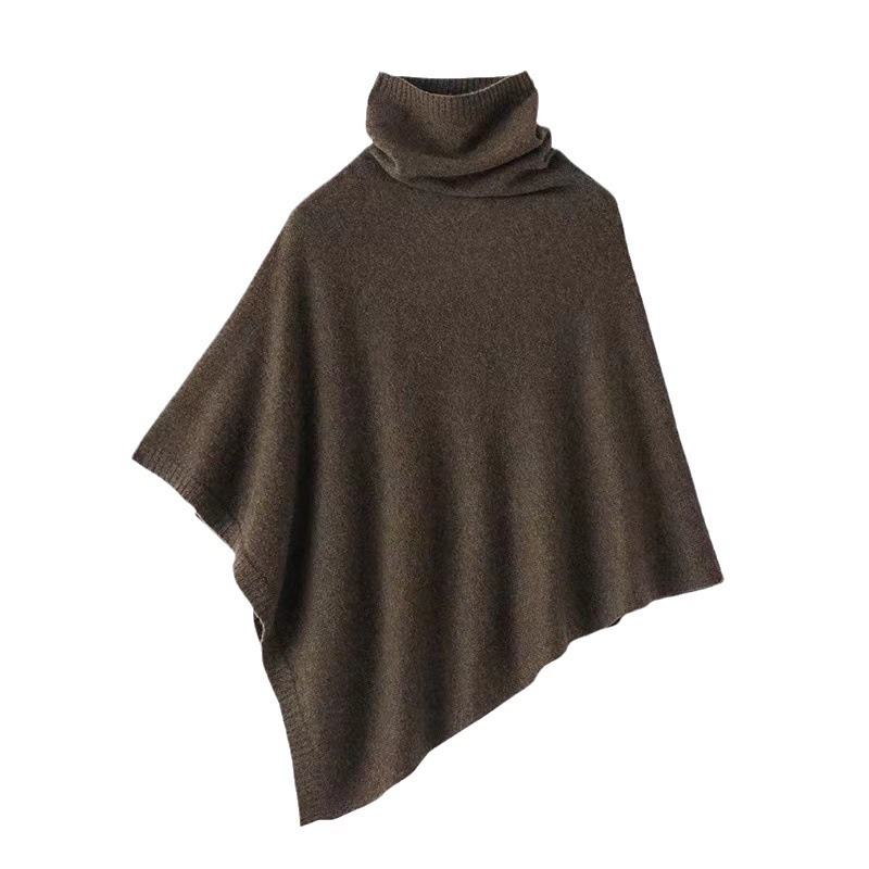 Fabricante, Venta al por Mayor Transfronteriza, Nuevo Estilo 2025, Capa de Lana 100% Suave, Chal, Suéter, Ropa Exterior Abrigada, en Existencia