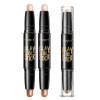 Double-sided three dimensional contouring stick, foundation, cosmetics, cosmetic concealer stick, wholesale