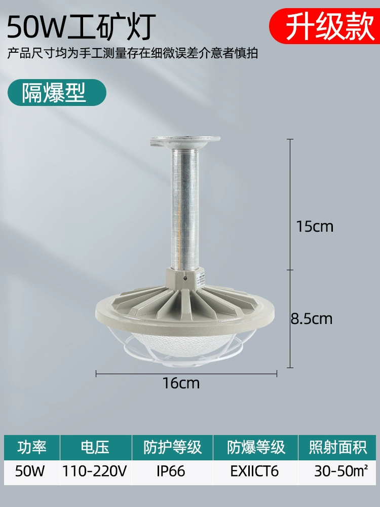 LED explosion-proof industrial travel lights, lampshade