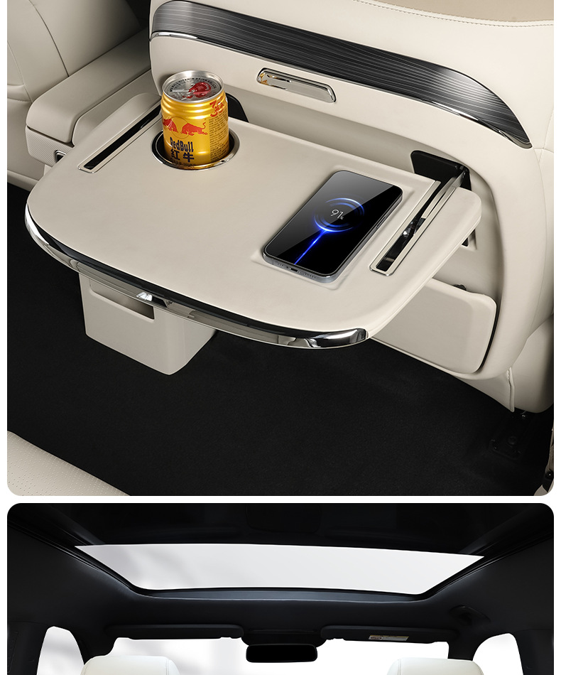 Suitable for 25 Models of Platinum 3X Multifunctional Car-Mounted Small Tables, In-Car Folding Desks, Dining Tables, Car Modification Accessories