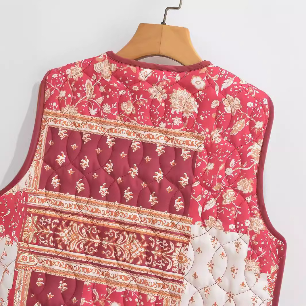 Giacca in cotone stampato da donna autunno 2024 nuova moda da strada w091 1663_voghion.com