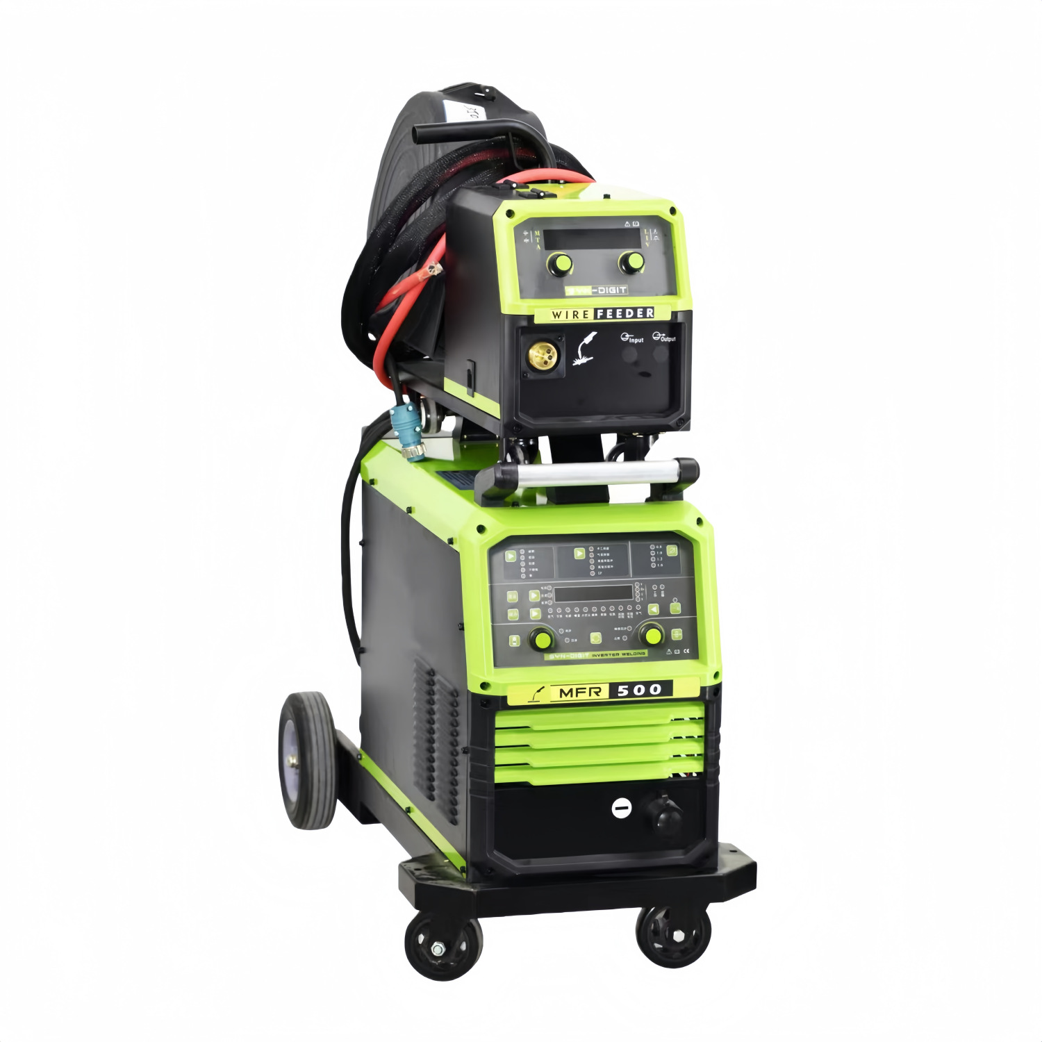 MIG500高速脉冲熔化极气体保护焊机CO2焊接机风冷自动送丝铝焊机