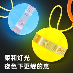 加工とカスタマイズされた子供用発光ジャンプボール、フットボール、タッチアンドライトアップ、パッケージとロゴ印刷、短納期