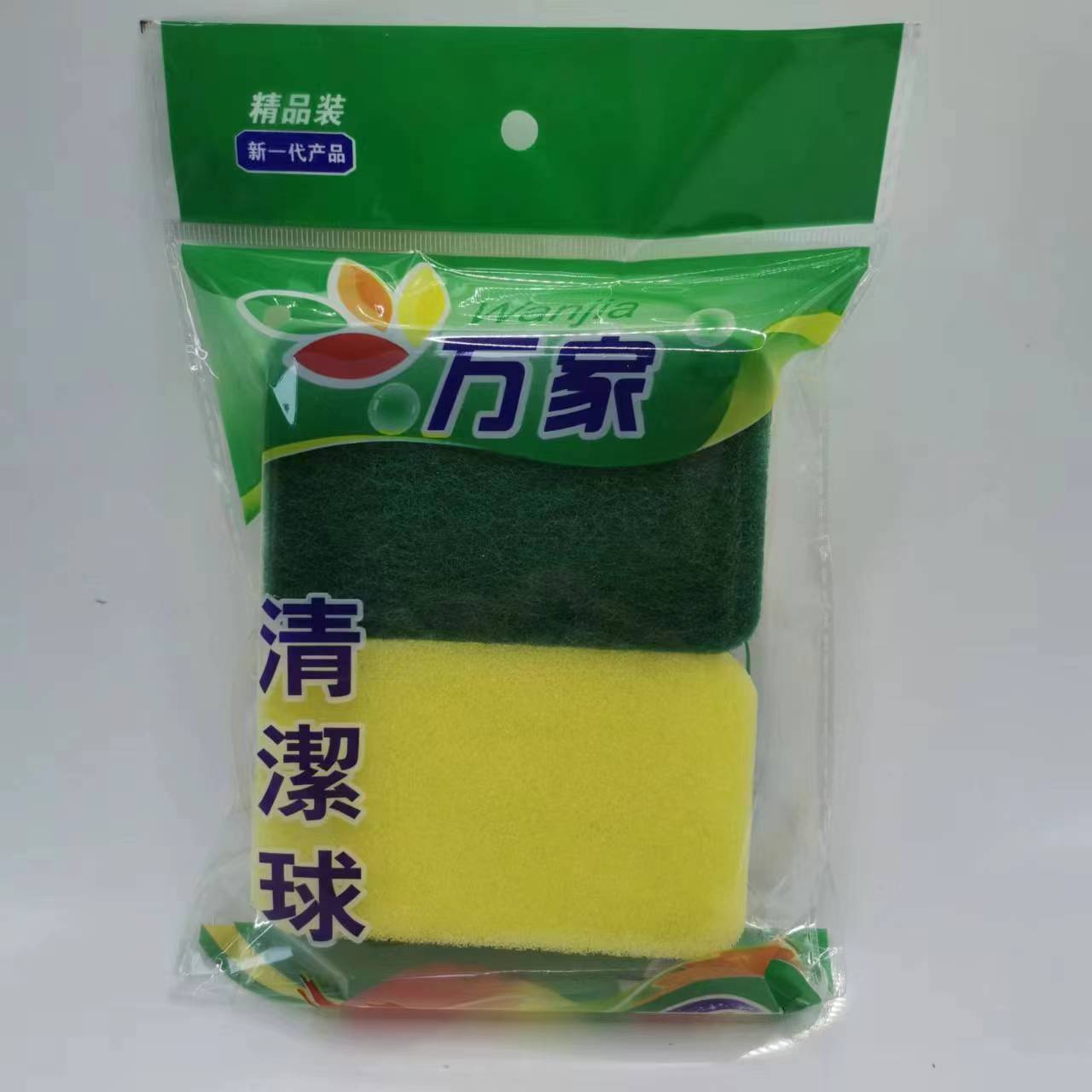 百洁布海绵擦洗碗巾刷碗布吸水清洁耐用日用刷锅神器厨房海绵块