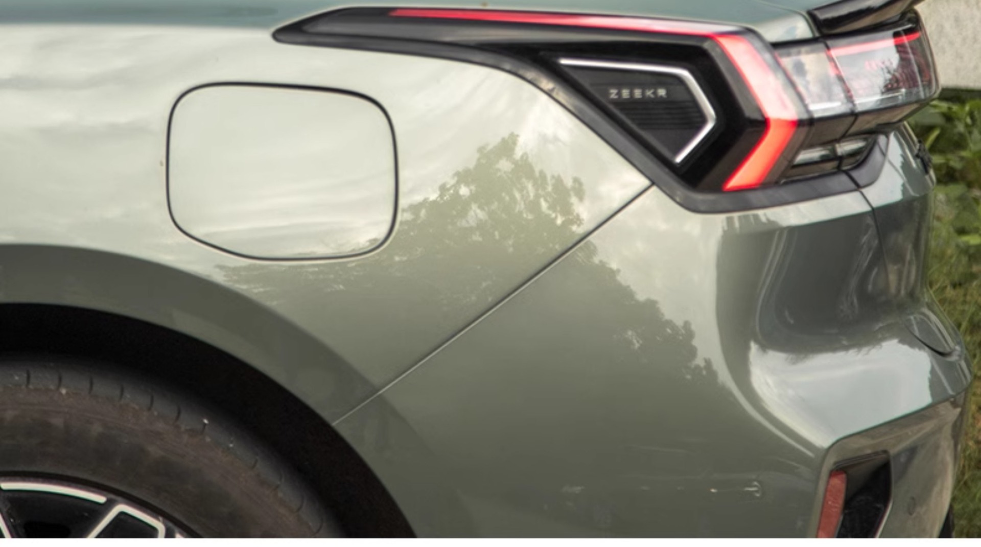 21-26 Pole Kr001 Special Tail Wing Top Wing Mc Sports Paint Duck Tail Spoiler Modified Appearance Without Drilling