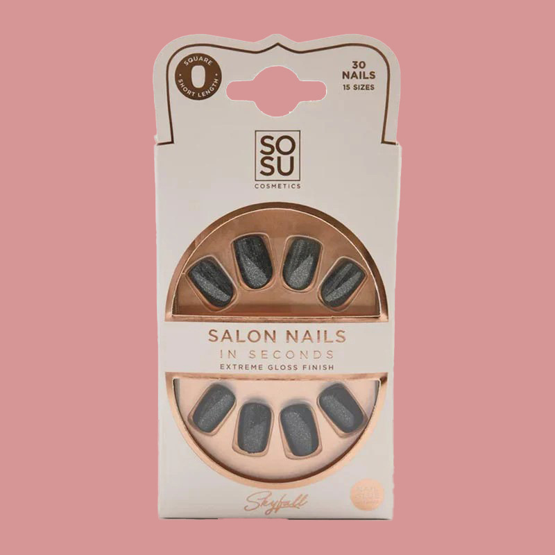 Simple Solid Color Handmade Super Short Coffin Nail Acrylic Fake Nail Glitter Coated Nail Wearable Nail Sticker Simple Solid Color Handmade Super Short Coffin Nail Acrylic Fake Nail Glitter Coated Nail Wearable Nail Sticker