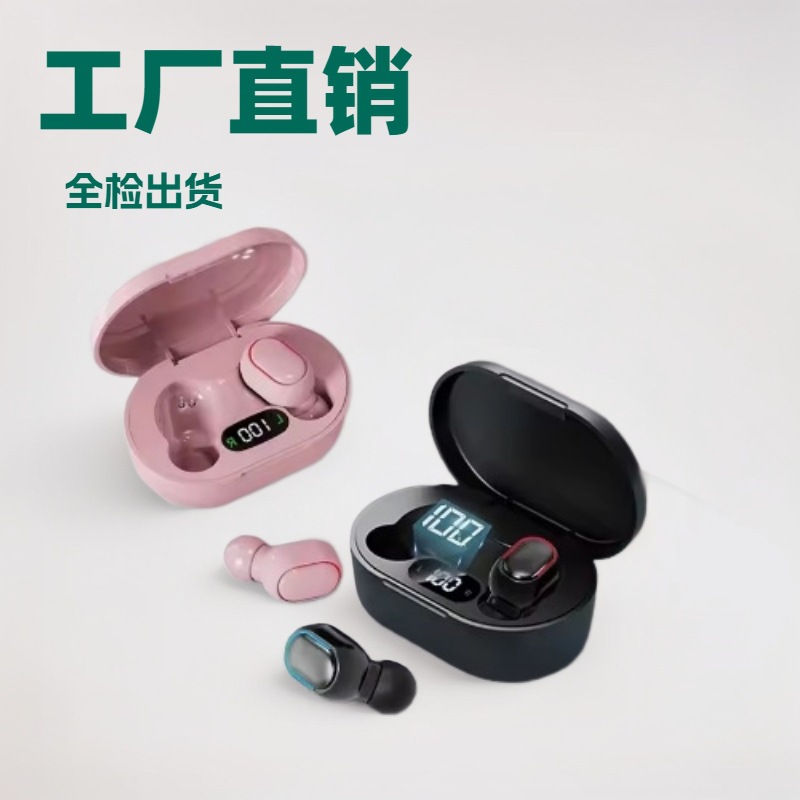 Cross-Border Exclusive Supply of E7S Bluetooth Earphones, Mini Tws True Wireless In-Ear Earbuds, High-Definition Digital Mobile Phone Digital Display