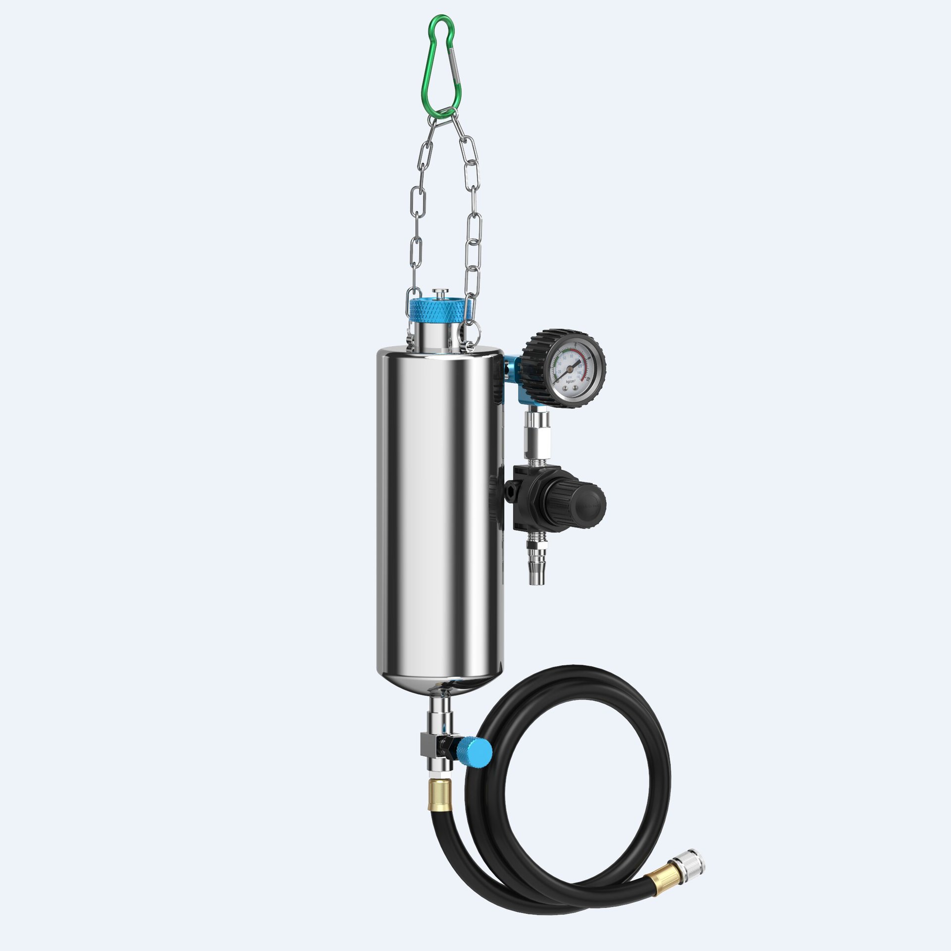 Autool C100 limpieza sin desmontaje del acelerador catalítico de tres vías herramienta de botella colgante reparación de automóviles limpieza de suciedad del motor