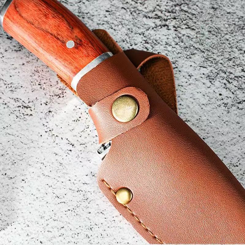 家用PU仿真皮刀套便携刀鞘通用大全刀具保护套手把肉刀套套皮套