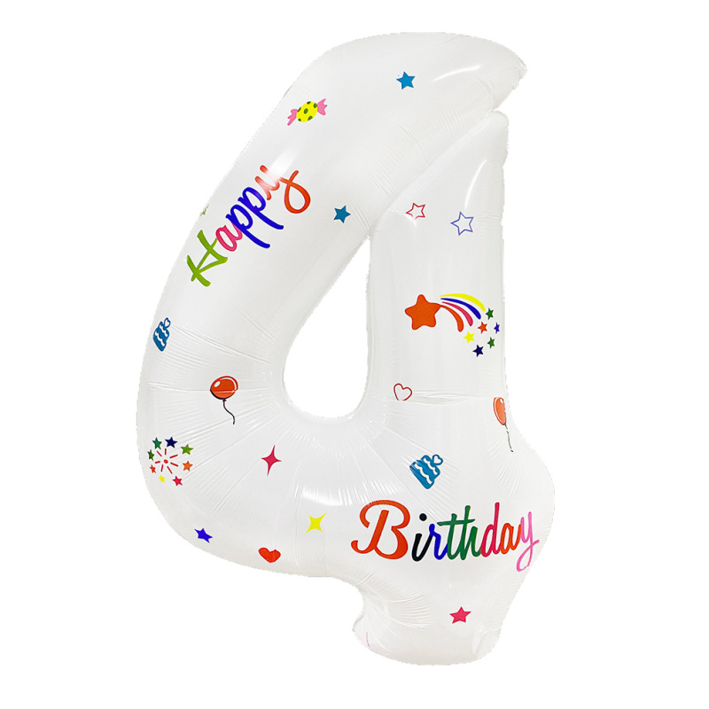 32 pulgadas estadounidenses perladas BABY impresión de crema de globo de película de aluminio digital delgado color jalea de globo digital image 180