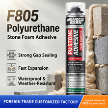 F805 Polyurethane Stone Foam Adhesive with High Strength