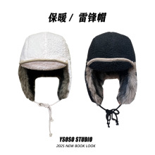 东北雷锋帽子男秋冬季哈尔滨旅游保暖穿搭送男友礼物护耳户外帽女