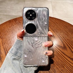 Huawei pocket2 携帯電話ケース P50pocket フェザーガーゼ Camellia X50% off スタック X3 保護カバー MATEX6 に適しています。