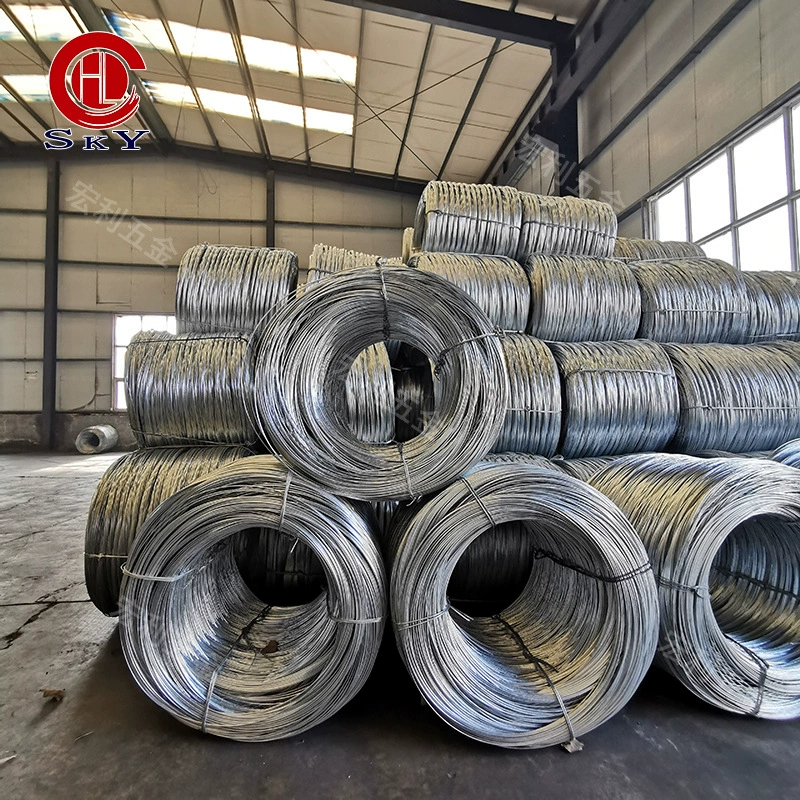 Оцинкованная Антикоррозийная железная проволока, ствол, подъемная балка, бытовая ручная работа, занавеска, Веревка для белья, строительная железная проволока