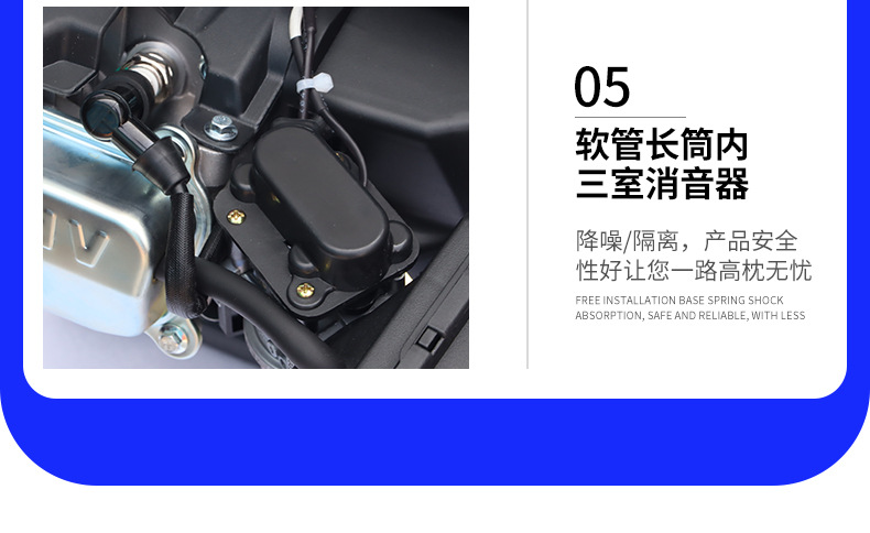 Electric Vehicle Variable Frequency Intelligent Range Extender Pure Copper Motor Electric Three-Wheel Four-Wheel Car Variable Frequency Gasoline Generator