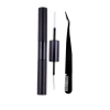 Black double-sided glue, tweezers