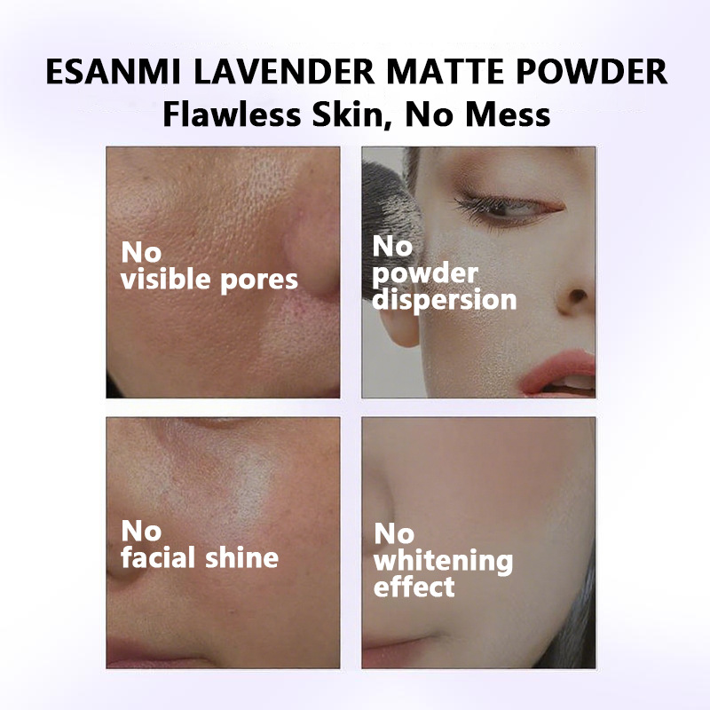 ESANMI transfronteriza explosión en inglés envasado lavanda crema de maquillaje natural de control de aceite maquillaje de mujer maquillaje