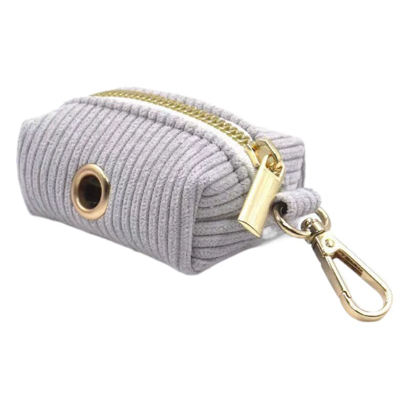 В наличии фланелевый мешок для кормления домашних животных утолщенный мешок для сбора кошачьих собак на открытом воздухе для выгула собак