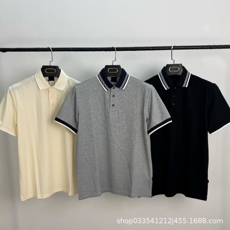 German Big Boss Classic Letter Logo - 2026 Summer New Men's Pique Mesh Breathable Fashion Versatile Polo Shirt German Big Boss Classic Letter Logo - 2026 Summer New Men's Pique Mesh Breathable Fashion Versatile Polo Shirt