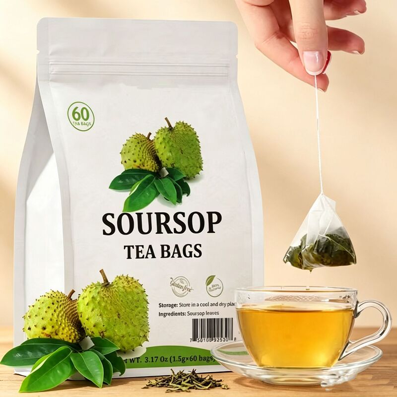 SOURSOP GRAVIOLA LEAVES TEA cross-border TK fresh thorny fruit SOURSOP LEAVES TEA SOURSOP GRAVIOLA LEAVES TEA cross-border TK fresh thorny fruit SOURSOP LEAVES TEA
