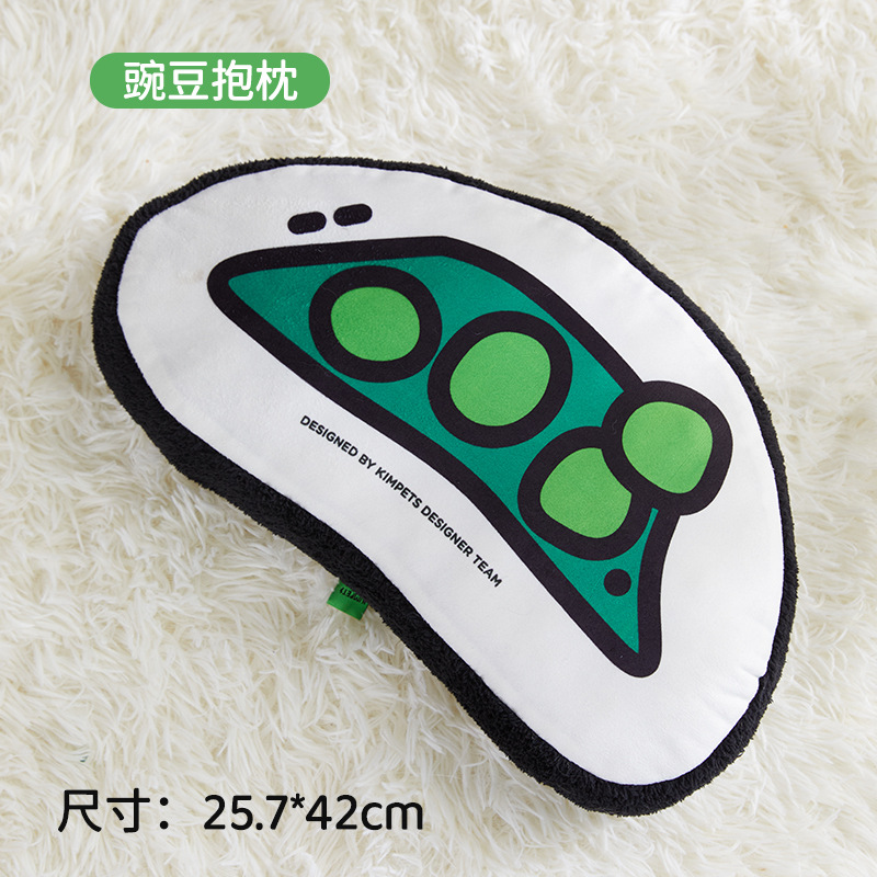 Vegetales estampados, frutas, almohadas para perros, juguetes de tela, cojines para gatos, juguetes para perros para aliviar el aburrimiento