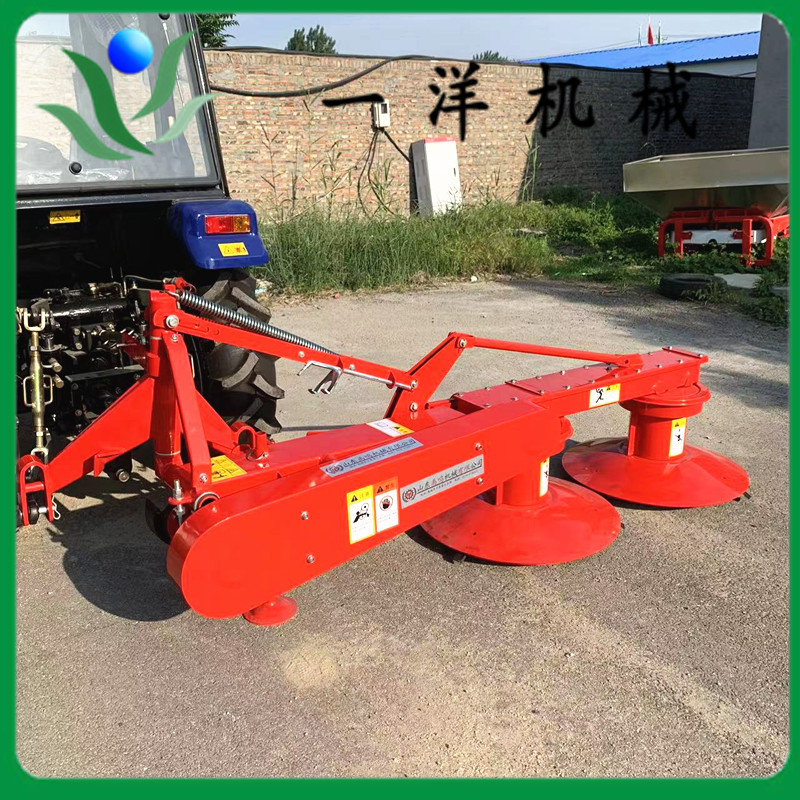 批发苜蓿收割机 多圆盘割草机 四轮拖拉机带后置除草机前置割草机