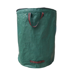 Cross-border PP with lid garden bag garden leaf bag outdoor gardening waste bag leaf and weed collection bag