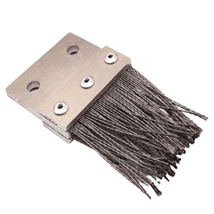 Alloy Thickeneded Anti-Static Brush Accessories, Customized Industrial Machinery and Equipment Dust Removal Anti-Static Brush with Pictures and Samples