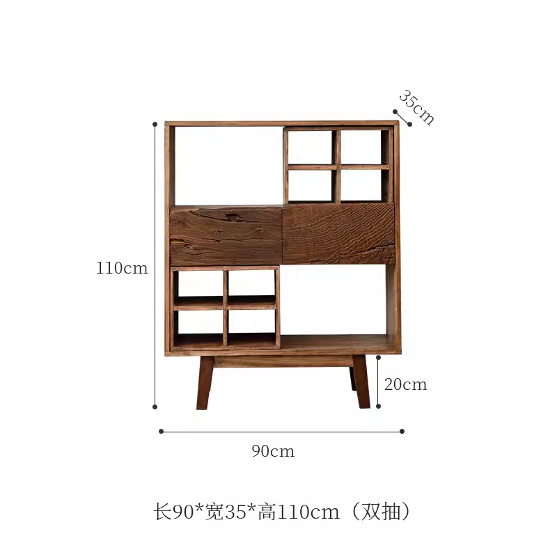 0.9m 티 사이드 캐비닛